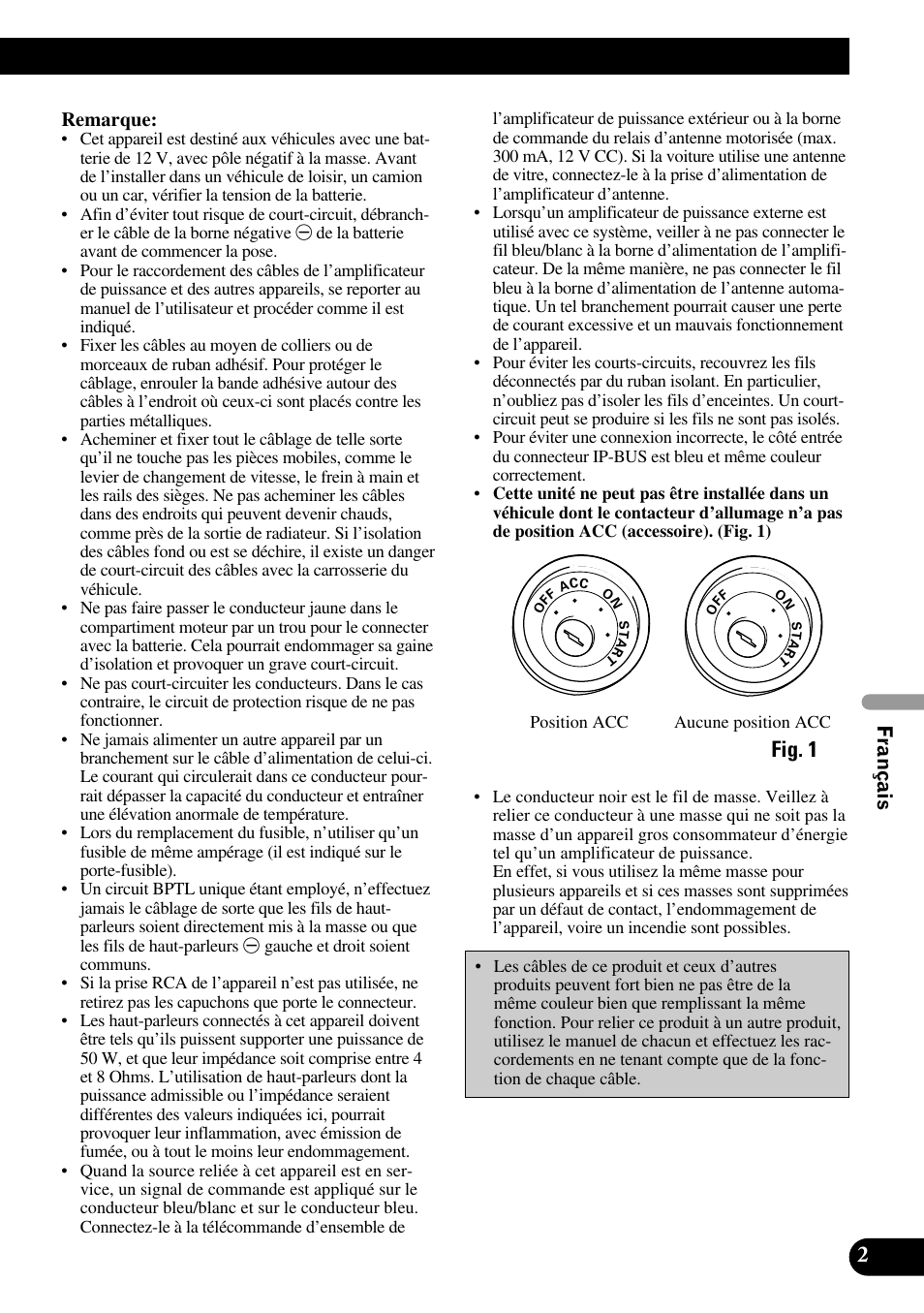 Fig. 1 | Pioneer AVH-P7500DVD User Manual | Page 51 / 100