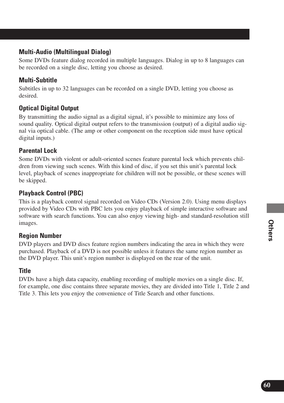 Pioneer SDV-P7 User Manual | Page 63 / 68