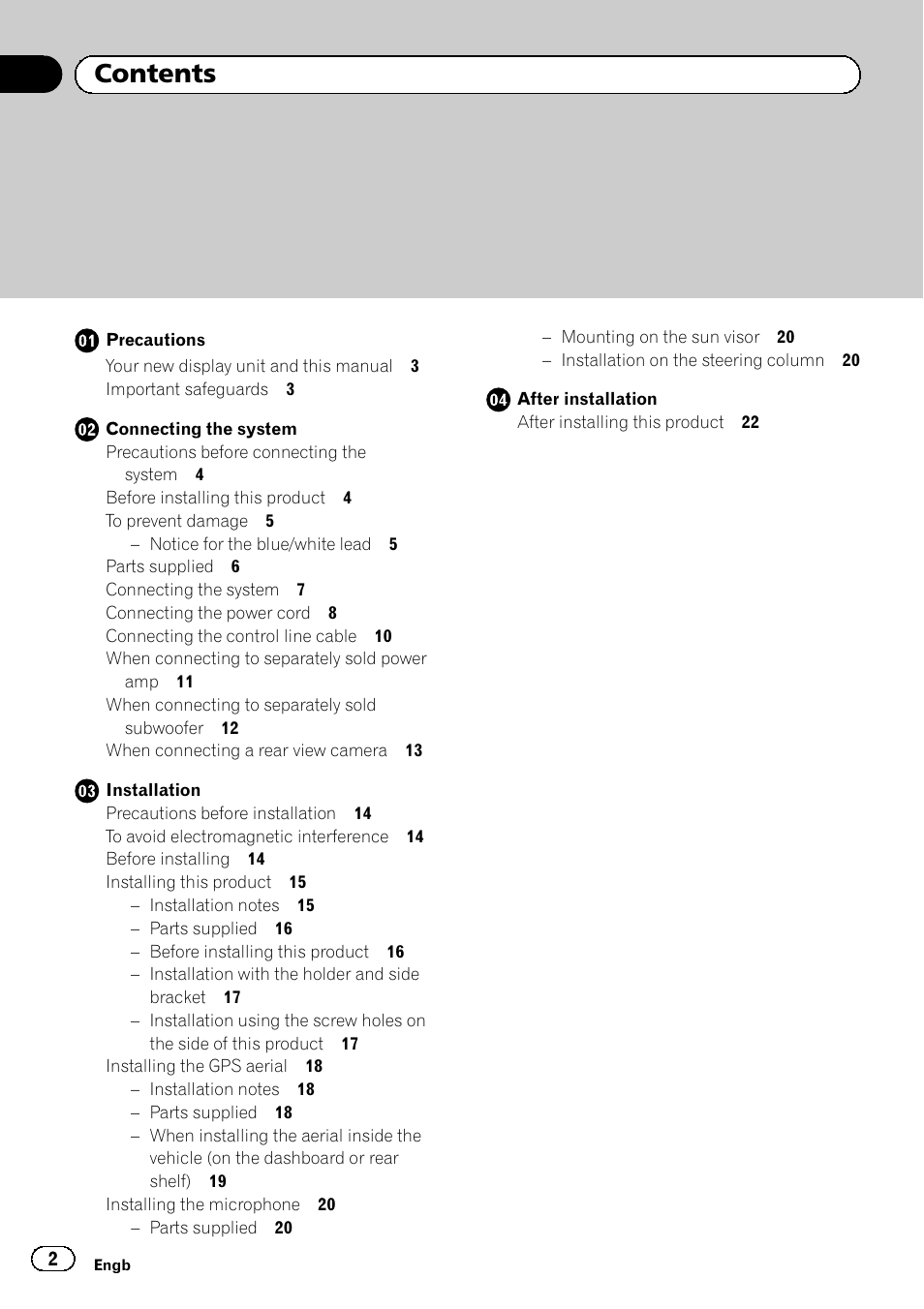 Pioneer SPH-DA01 User Manual | Page 2 / 156