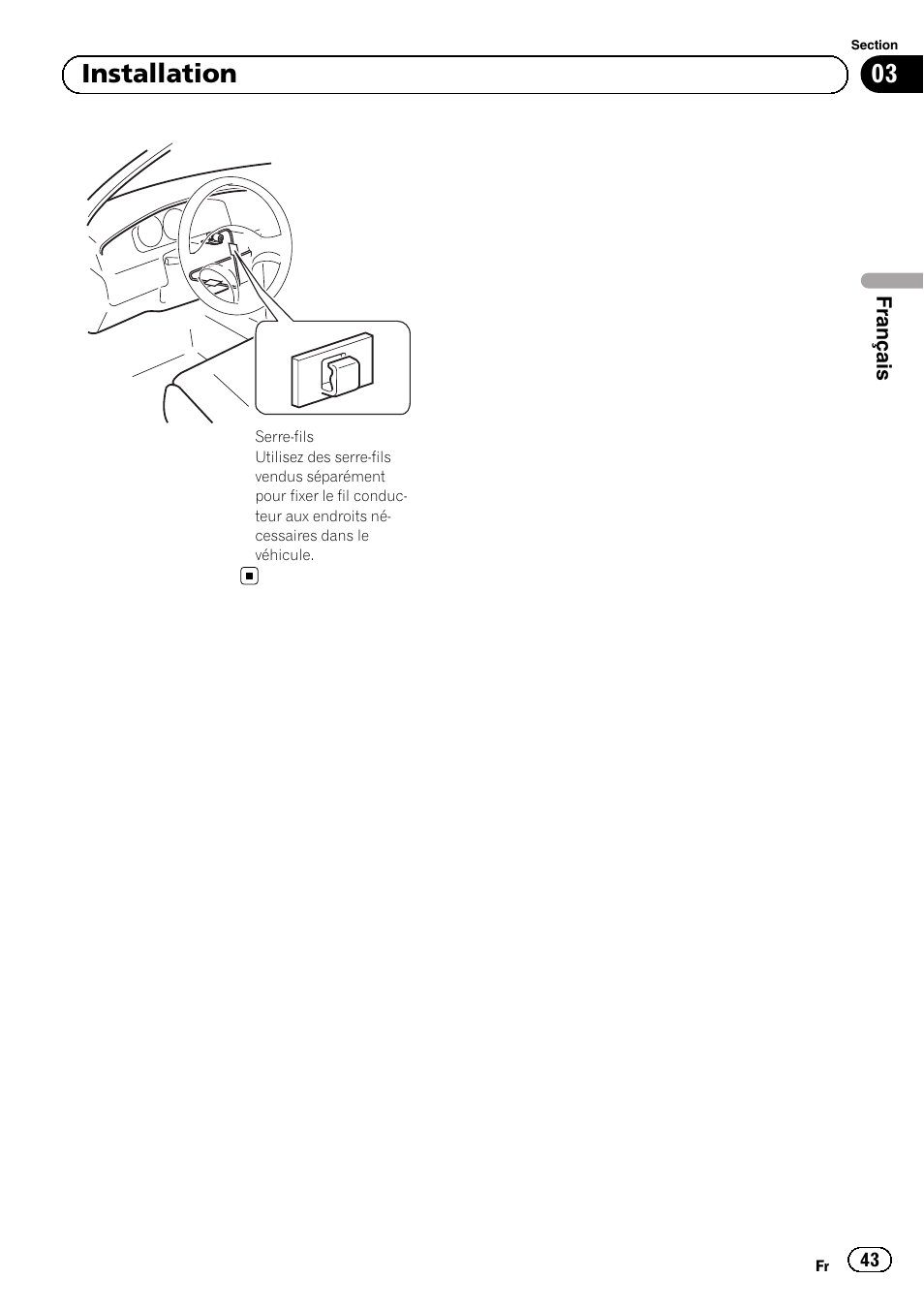 03 installation | Pioneer SPH-DA01 User Manual | Page 43 / 156