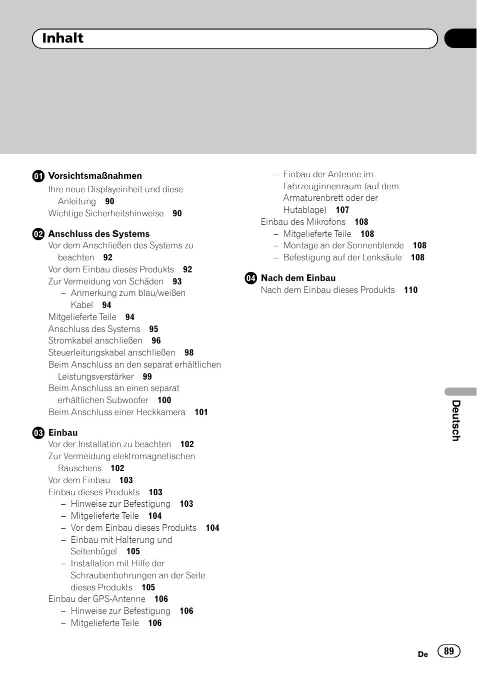 Pioneer SPH-DA01 User Manual | Page 89 / 156