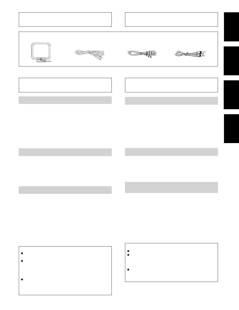 Überprüfen der zubehörteile, Einbau, Verifica accessori | Installazione, Verifica accessori installazione | Pioneer F-208RDS User Manual | Page 7 / 104