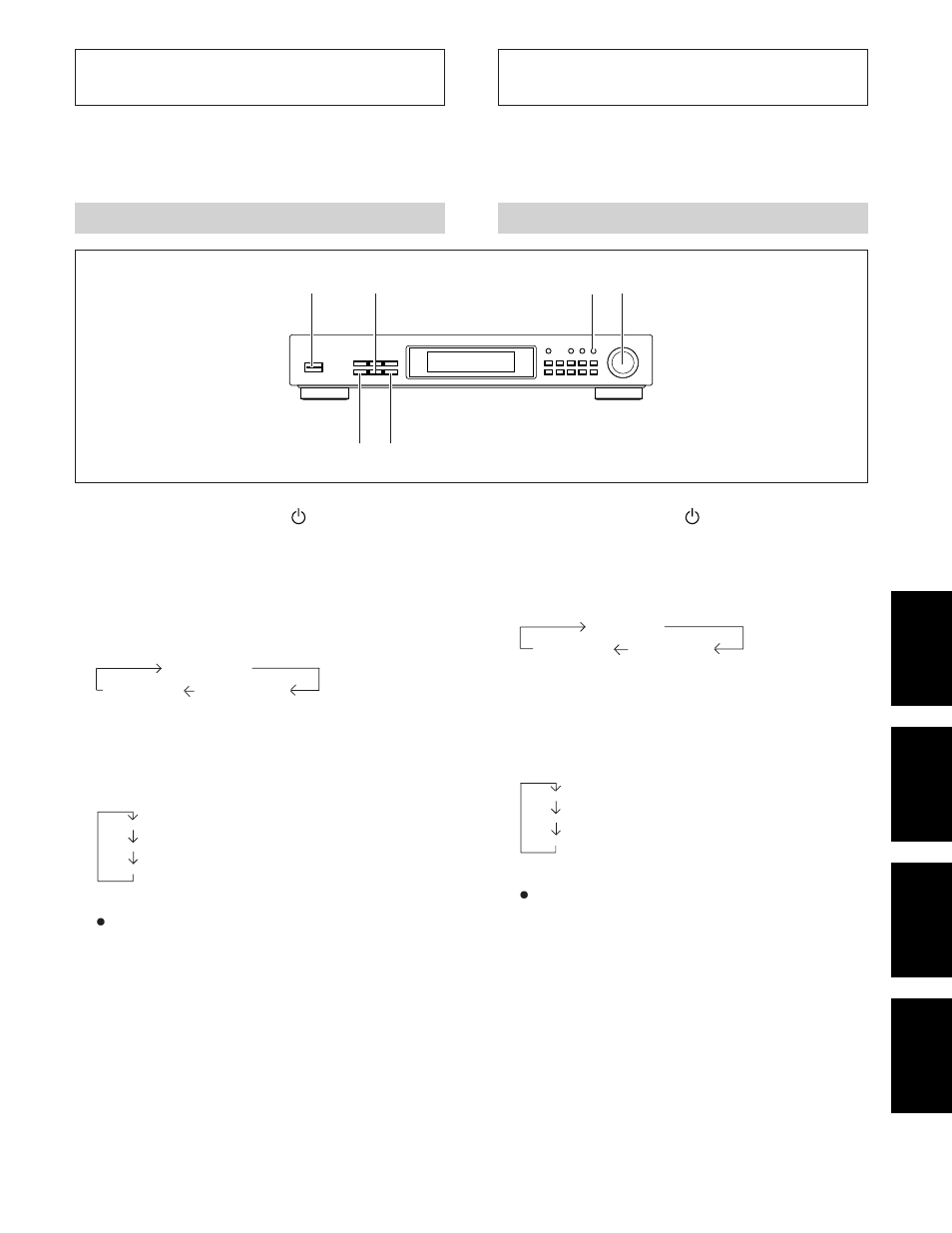 Operaciones de sintonizacion basicas, Sintonización automática y manual, Operações básicas de sintonia | Sintonia automática e manual | Pioneer F-208RDS User Manual | Page 71 / 104