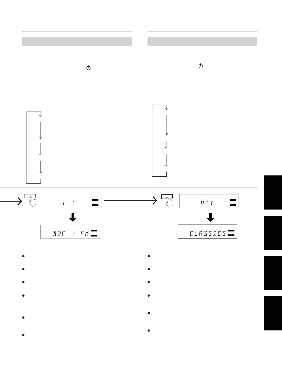 Indicacion de datos rds, Exibição dos dados rds, Indicacion de datos rds exibição dos dados rds | Pioneer F-208RDS User Manual | Page 83 / 104
