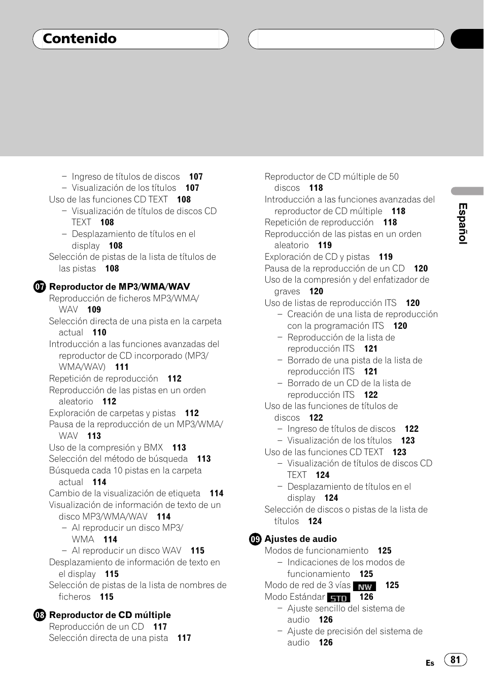 Pioneer DEH-P9600MP User Manual | Page 81 / 164