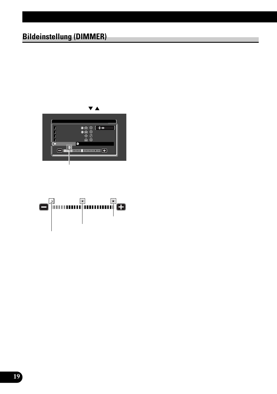 Bildeinstellung (dimmer), Bildschirm-einstellungen | Pioneer AVD-W8000 User Manual | Page 88 / 104