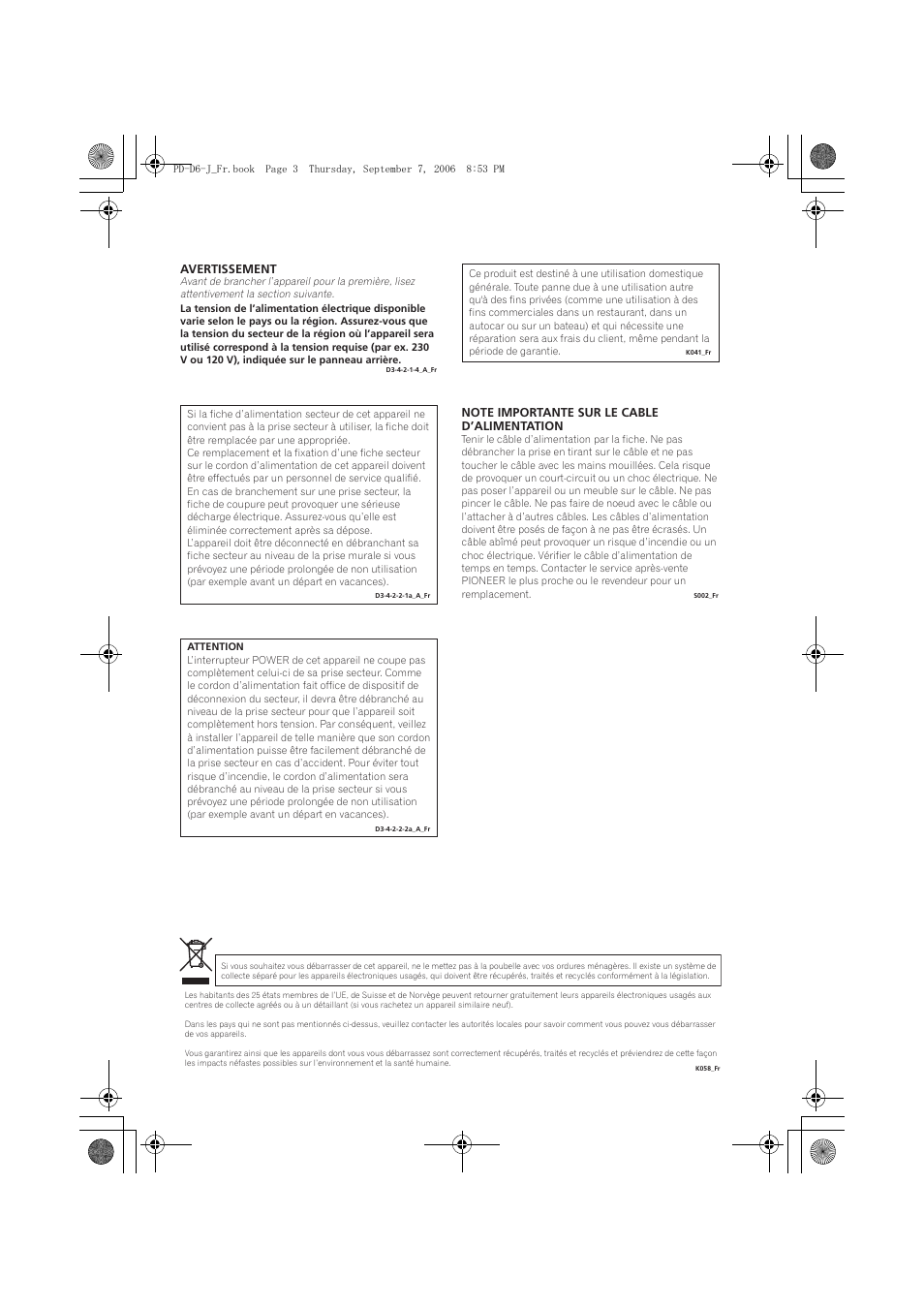 Pioneer PD-D6-J User Manual | Page 21 / 110