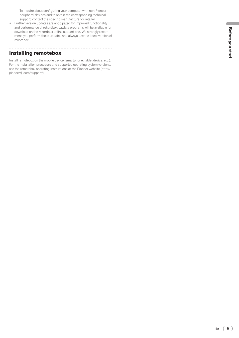 Installing remotebox | Pioneer XDJ-R1 User Manual | Page 9 / 38