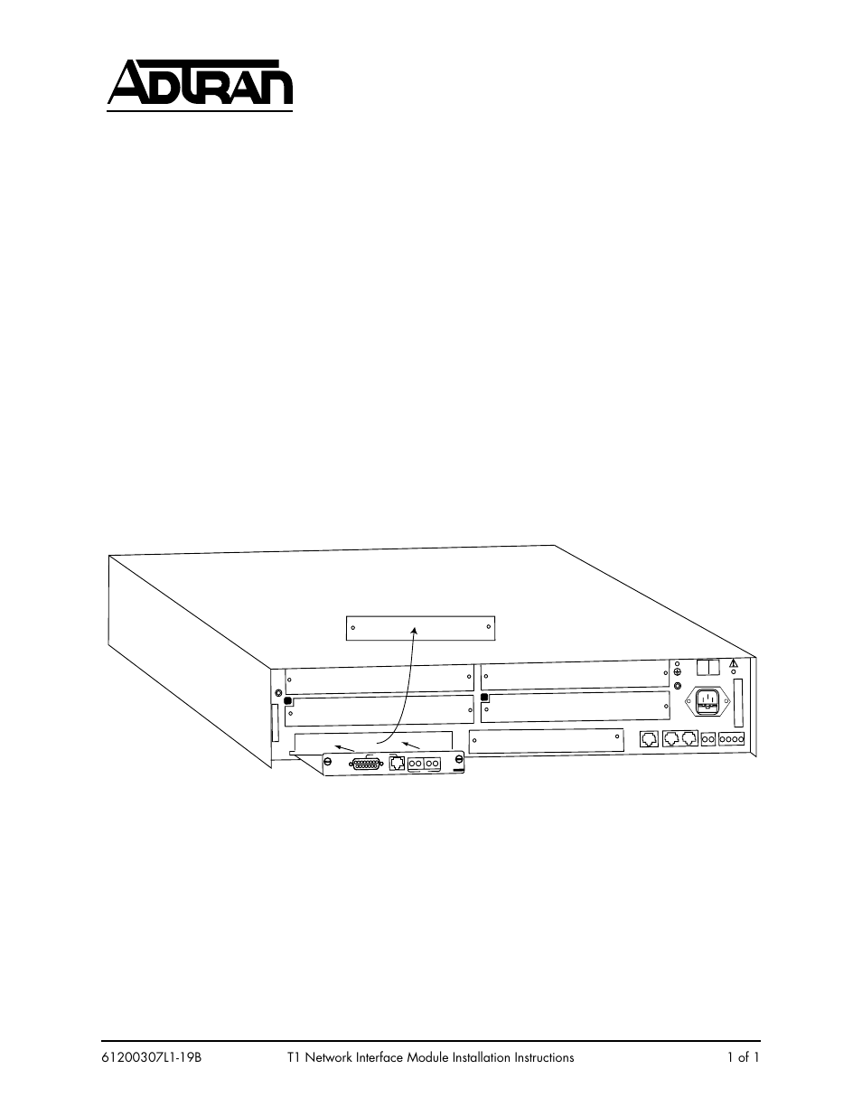 ADTRAN Atlas 550 User Manual | 1 page