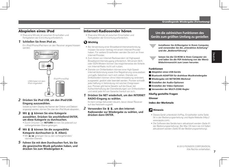 Pioneer VSX-923-S User Manual | Page 19 / 44