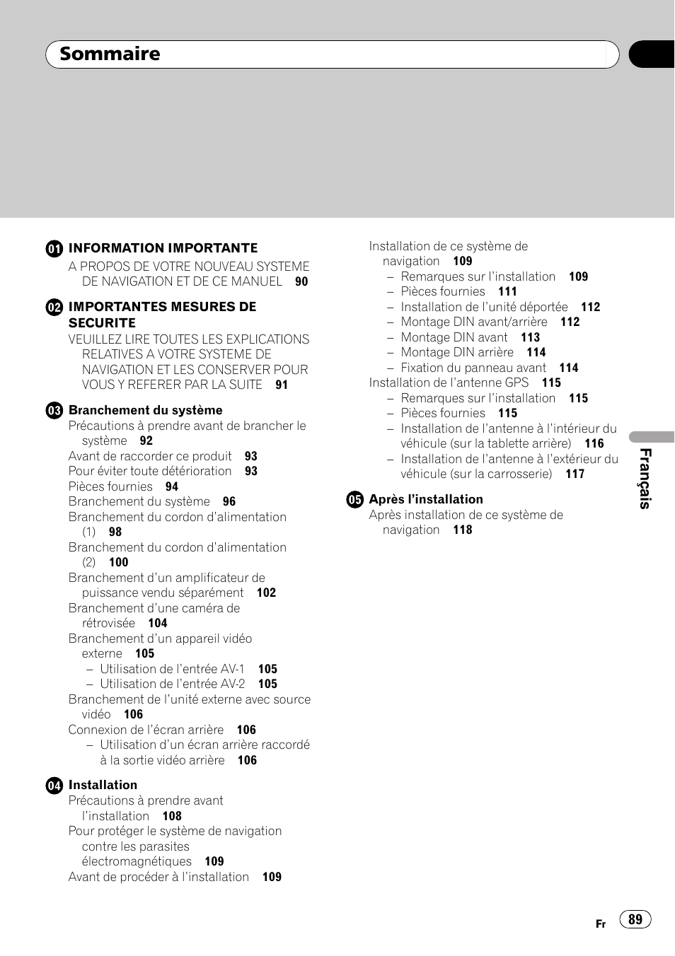 Pioneer AVIC-X3-II User Manual | Page 89 / 179
