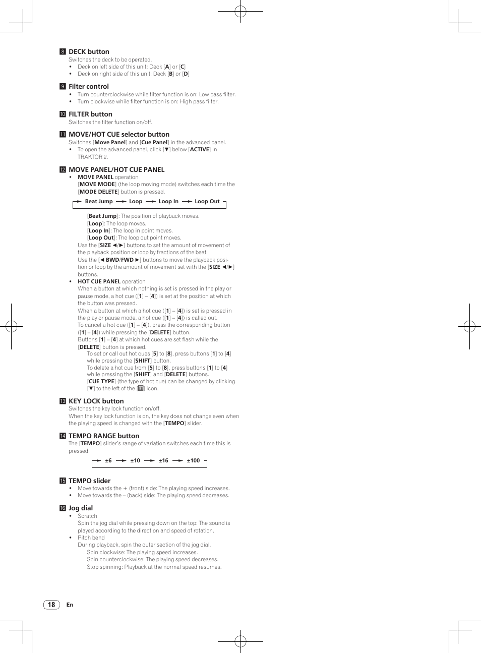 Pioneer DDJ-T1 User Manual | Page 18 / 96