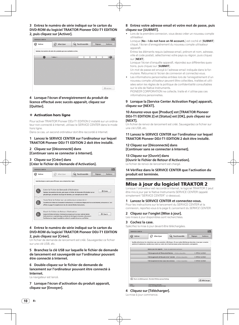 Mise à jour du logiciel traktor 2 | Pioneer DDJ-T1 User Manual | Page 40 / 96