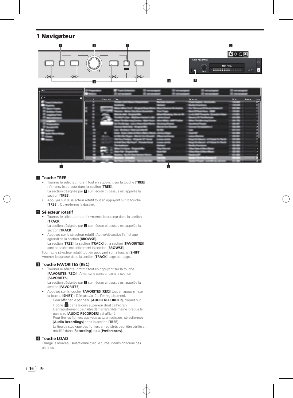 1 navigateur | Pioneer DDJ-T1 User Manual | Page 46 / 96