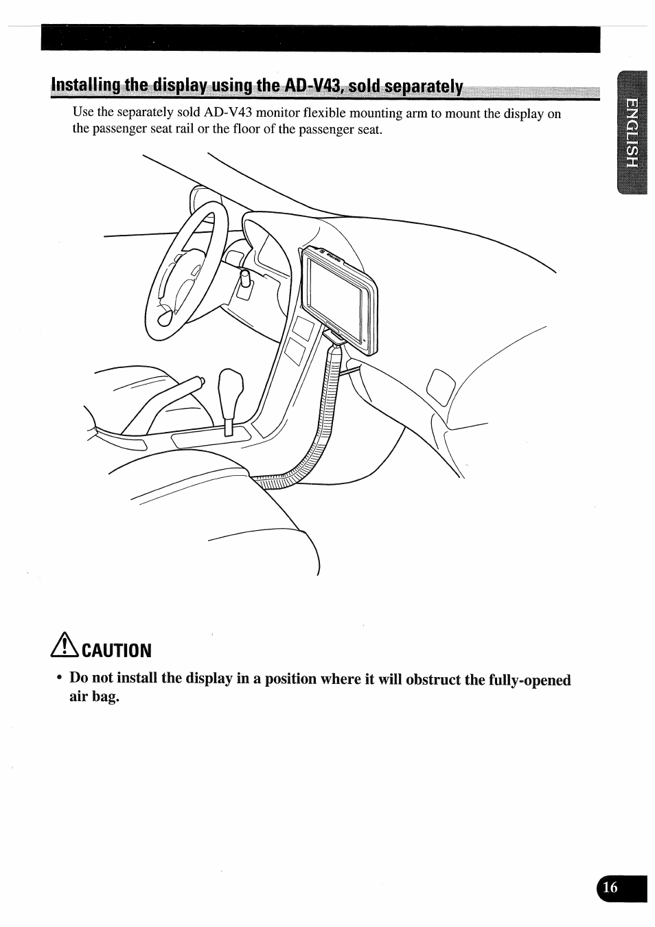 Zl caution | Pioneer AVD-505 User Manual | Page 17 / 110