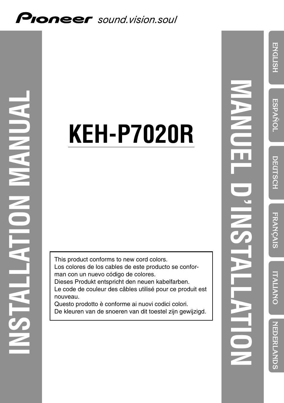 Pioneer KEH-P7020R User Manual | 64 pages