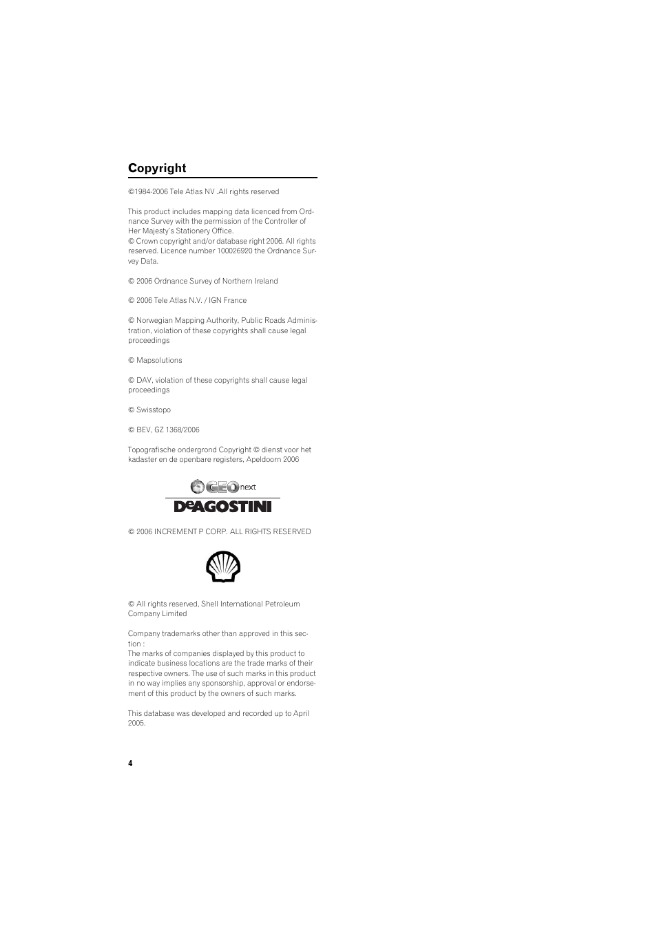 Copyright | Pioneer AVIC-X1BT User Manual | Page 6 / 155