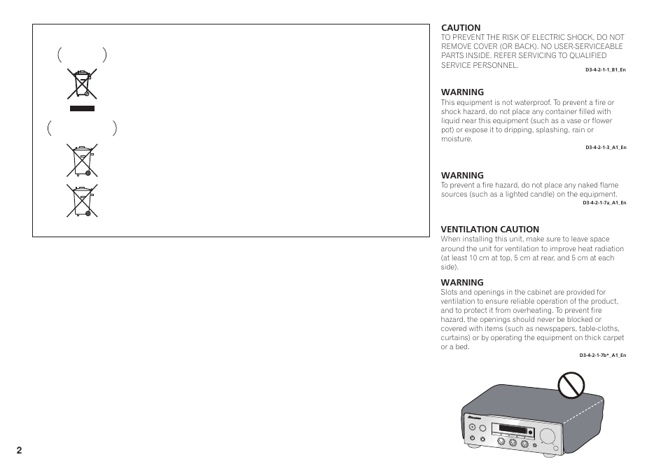 Pioneer U-05-S User Manual | Page 2 / 14