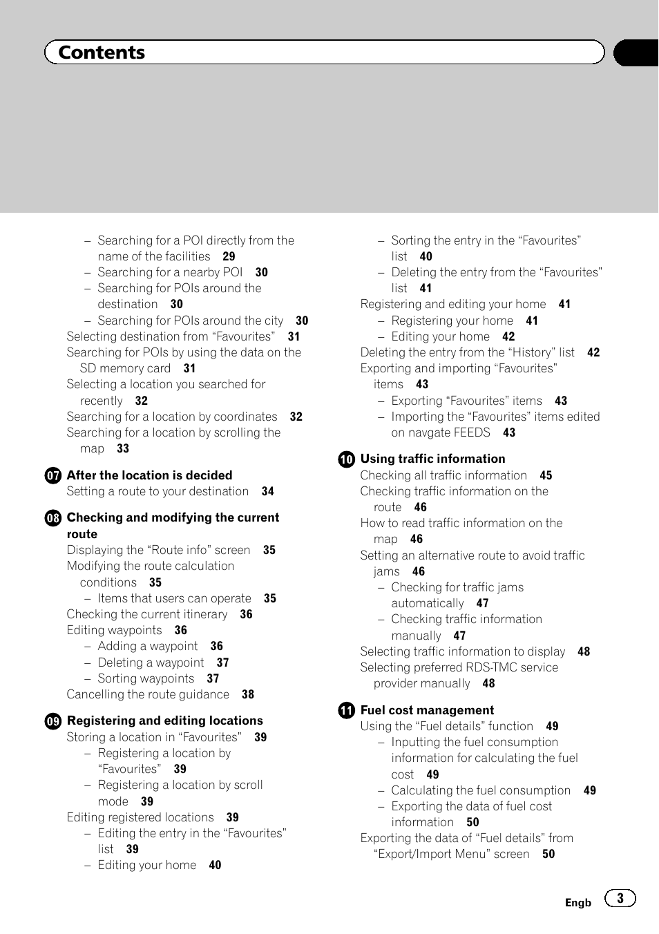 Pioneer AVIC-F220 User Manual | Page 3 / 80