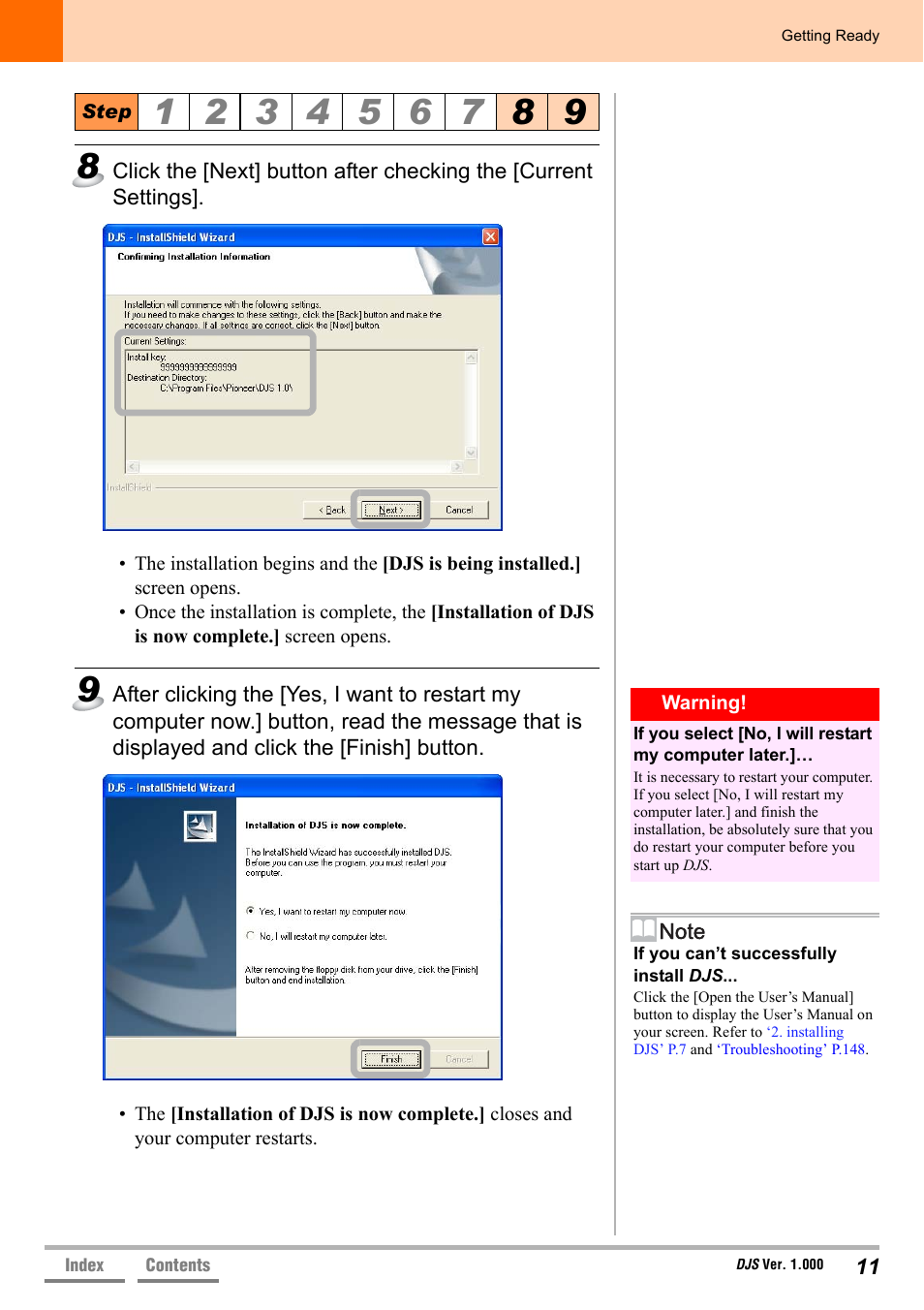 Pioneer DJS User Manual | Page 11 / 155