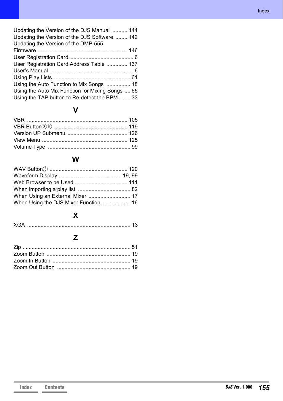 Pioneer DJS User Manual | Page 155 / 155