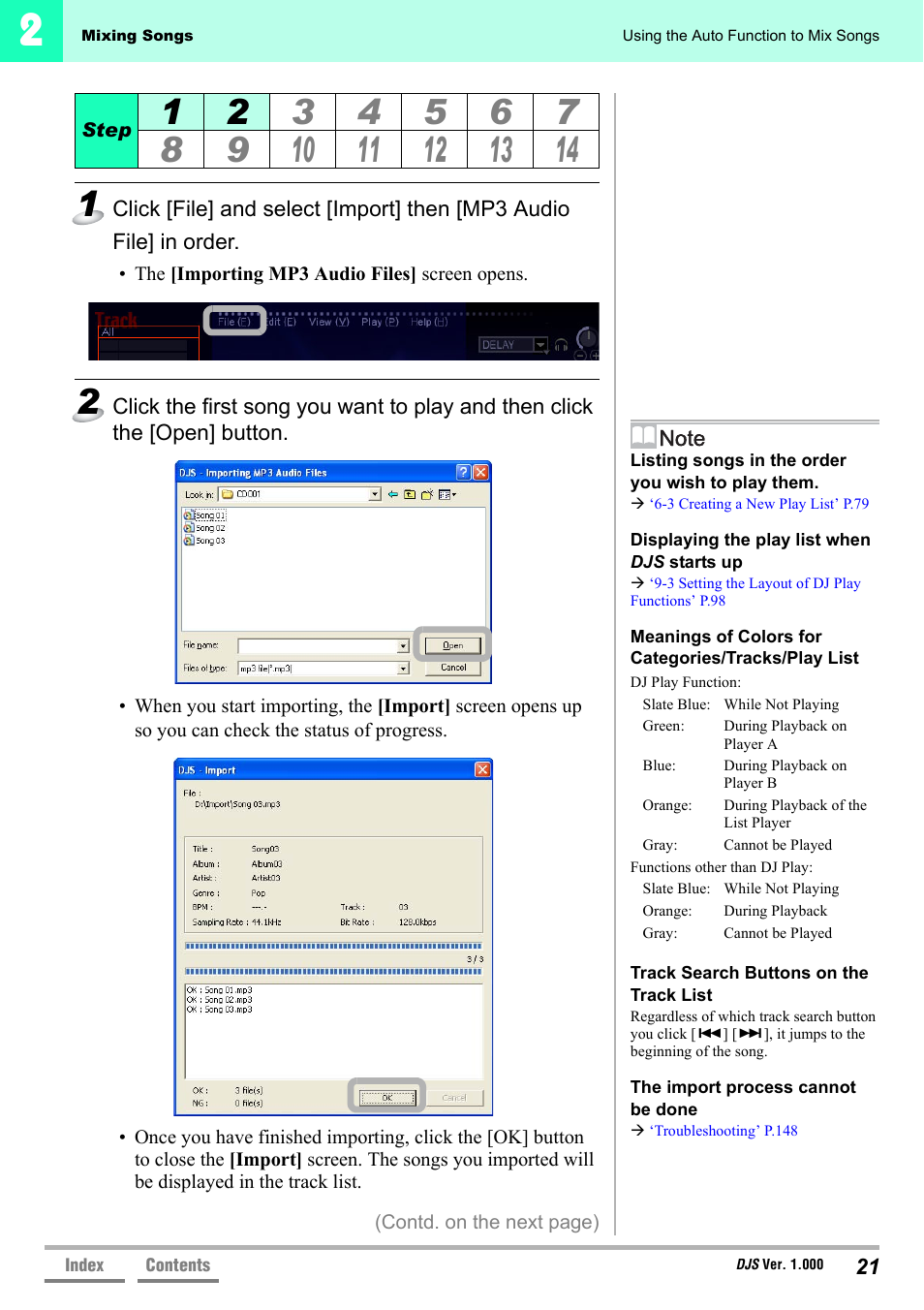 Pioneer DJS User Manual | Page 21 / 155