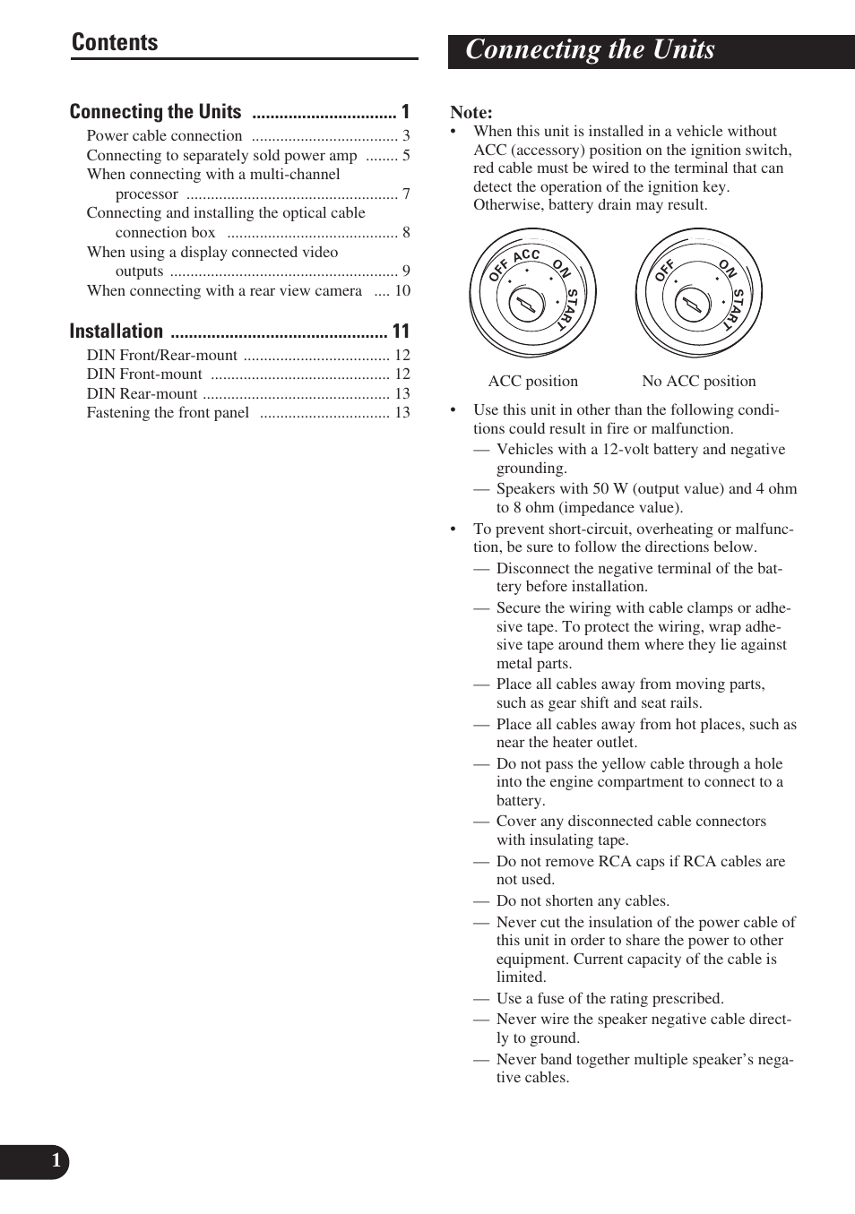 Pioneer DVH-P5000UB User Manual | Page 2 / 85