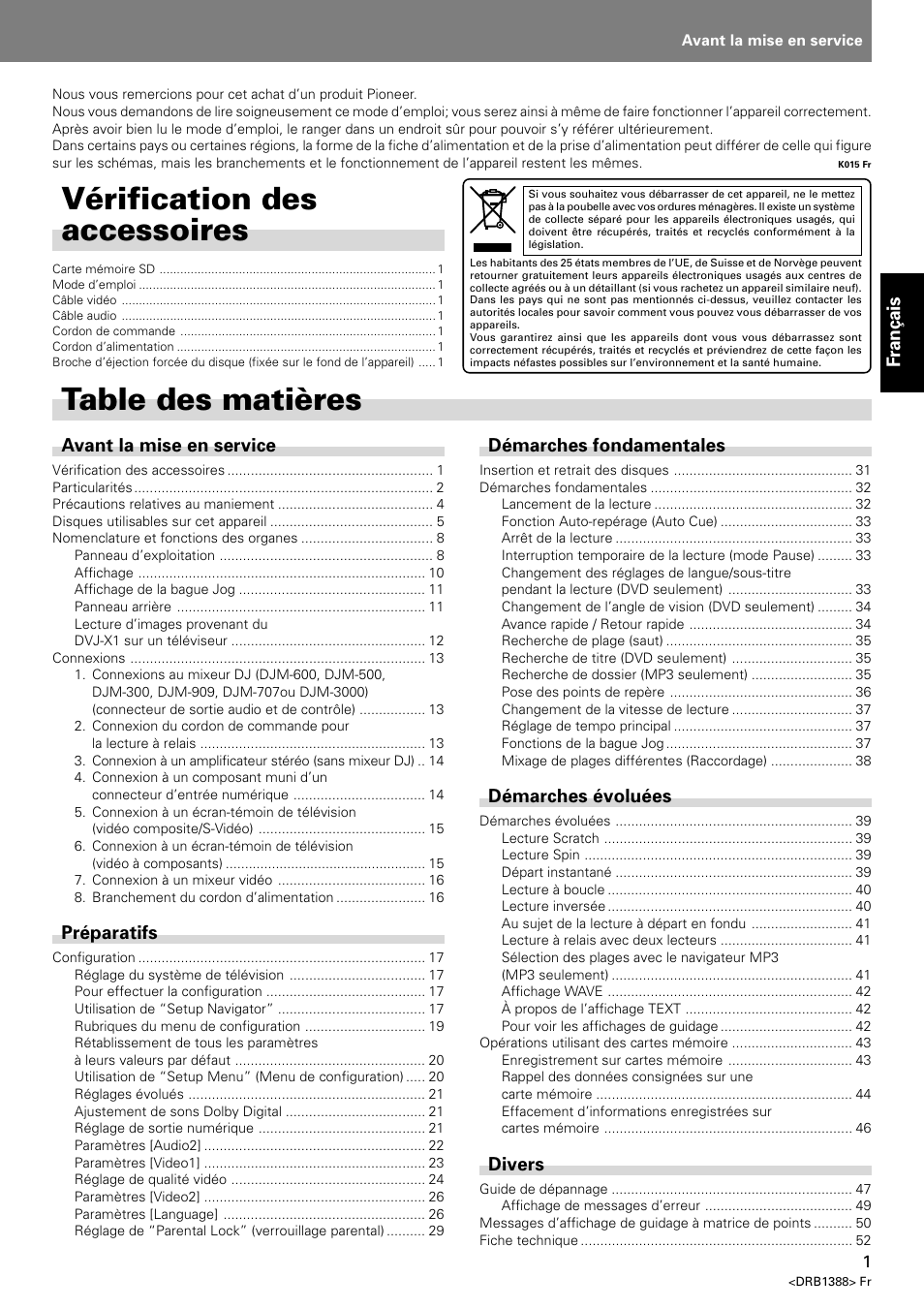 Pioneer DVJ-X1 User Manual | Page 55 / 308