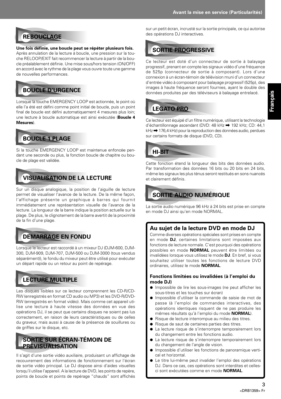 Pioneer DVJ-X1 User Manual | Page 57 / 308