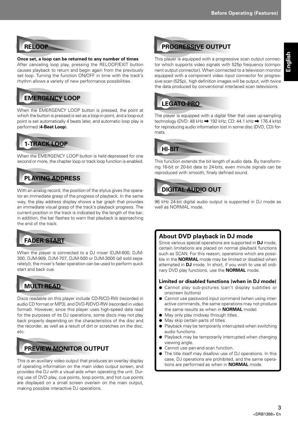 Pioneer DVJ-X1 User Manual | Page 7 / 308