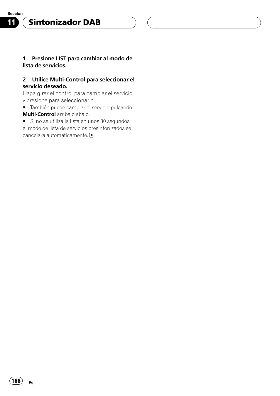 Sintonizador dab | Pioneer DEH-P70BT User Manual | Page 166 / 199