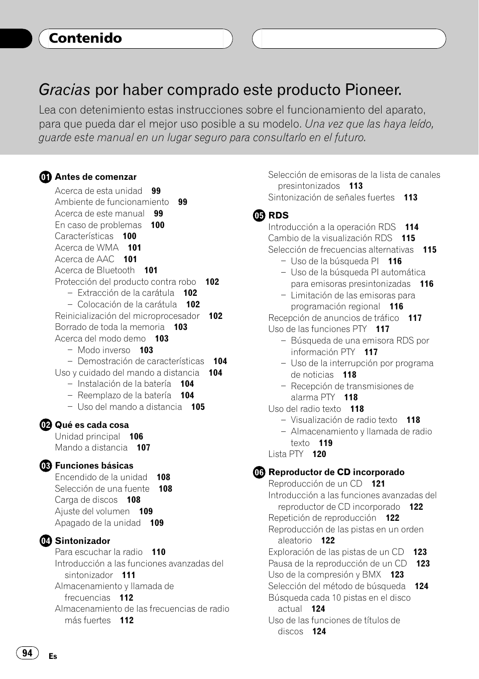 Pioneer DEH-P70BT User Manual | Page 94 / 199