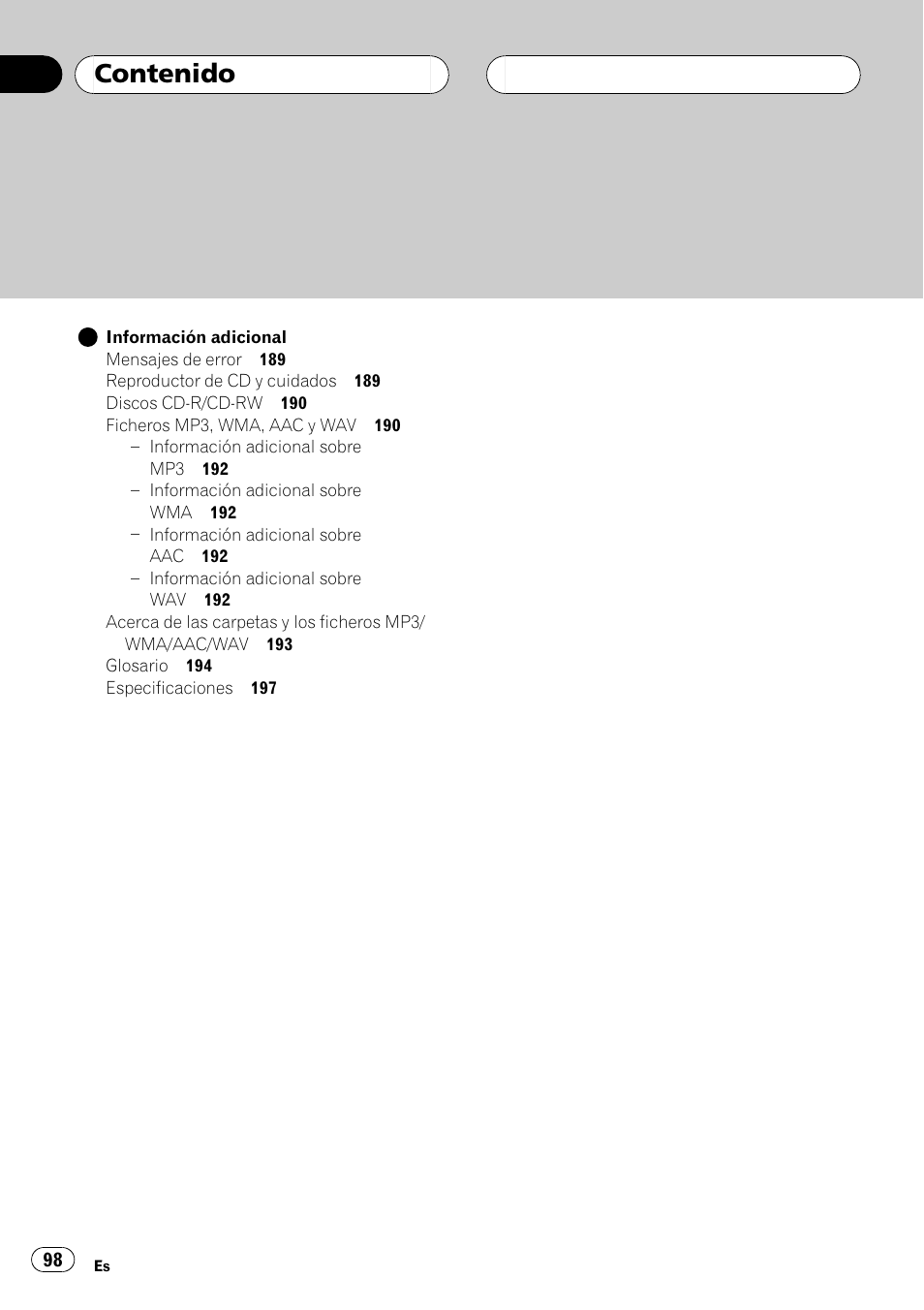 Pioneer DEH-P70BT User Manual | Page 98 / 199