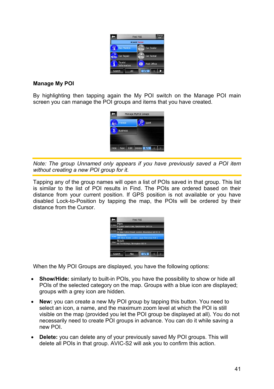 Pioneer AVIC-S2 RU User Manual | Page 41 / 84