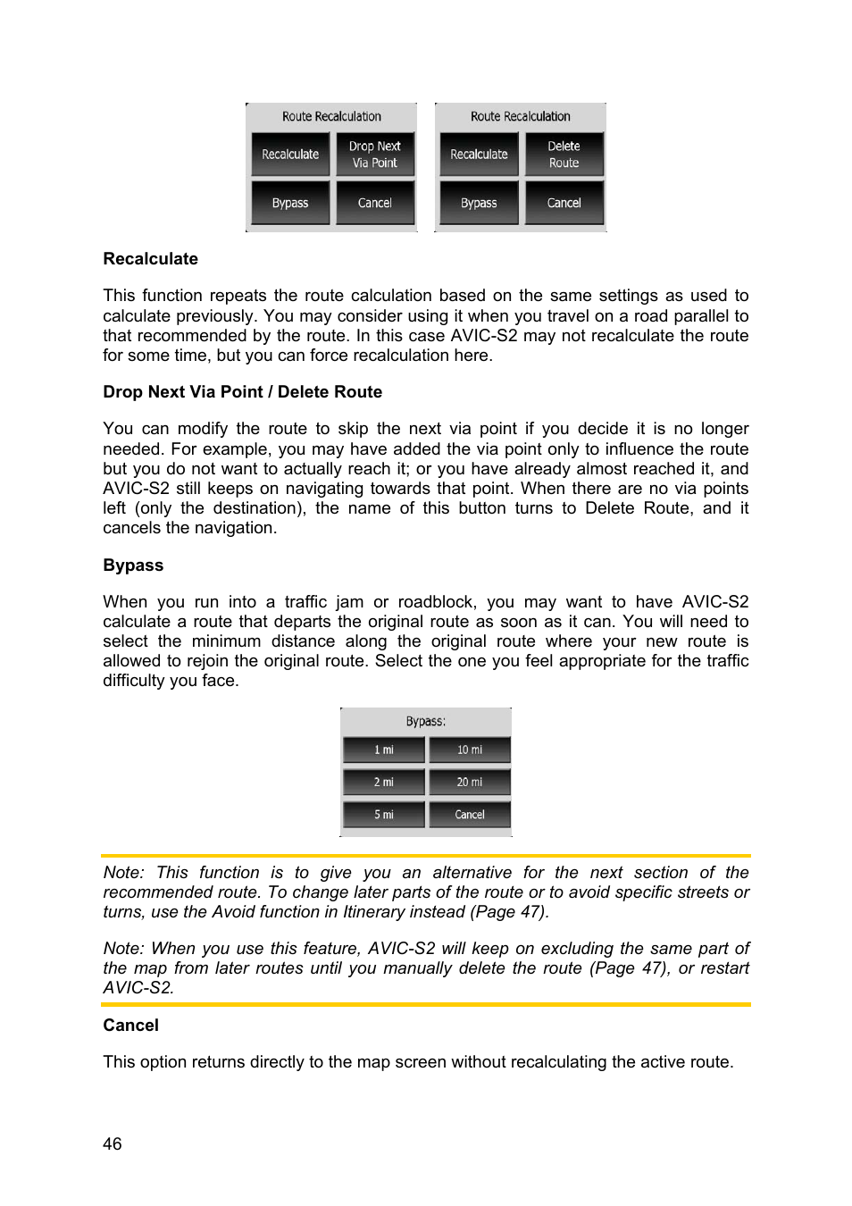 Pioneer AVIC-S2 RU User Manual | Page 46 / 84