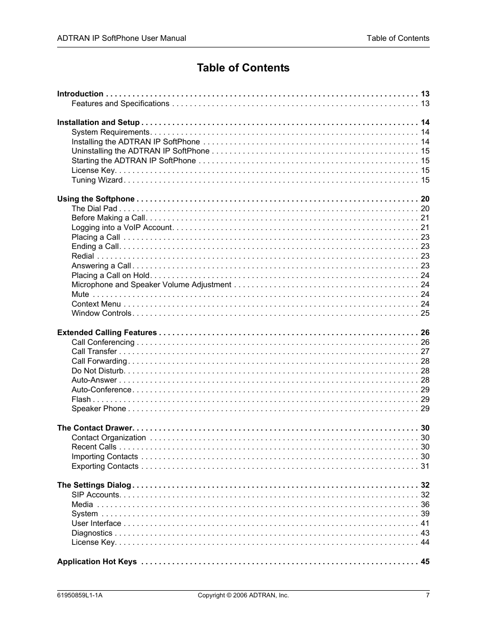 ADTRAN 1950859L1 User Manual | Page 7 / 52