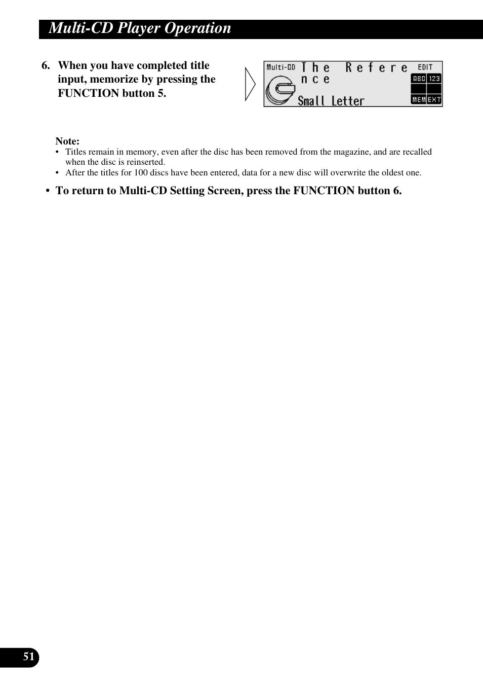 Selecting discs by disc title list, Multi-cd player operation | Pioneer DEX-P90RS User Manual | Page 52 / 94