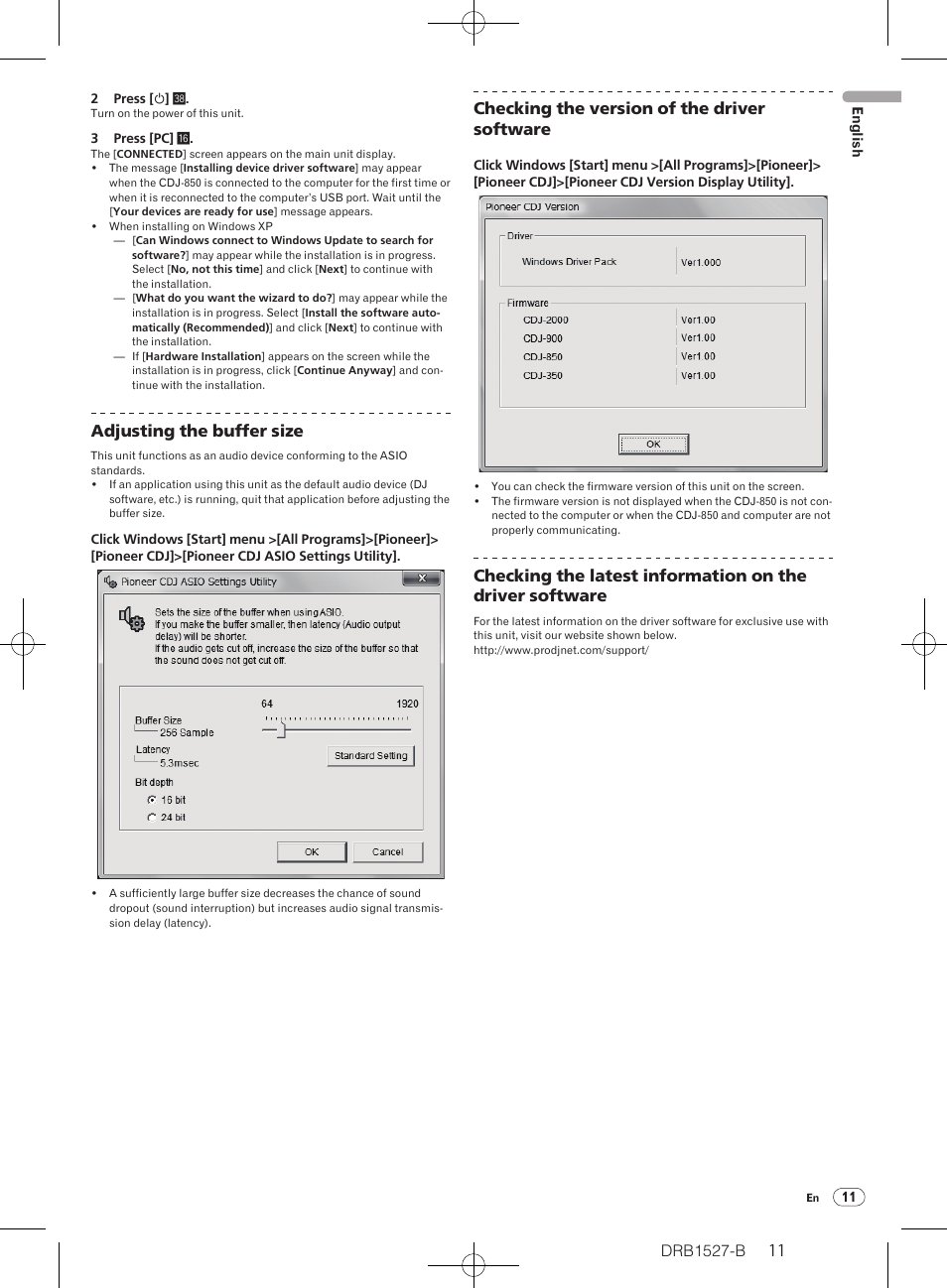 Pioneer CDJ-850 User Manual | Page 11 / 88