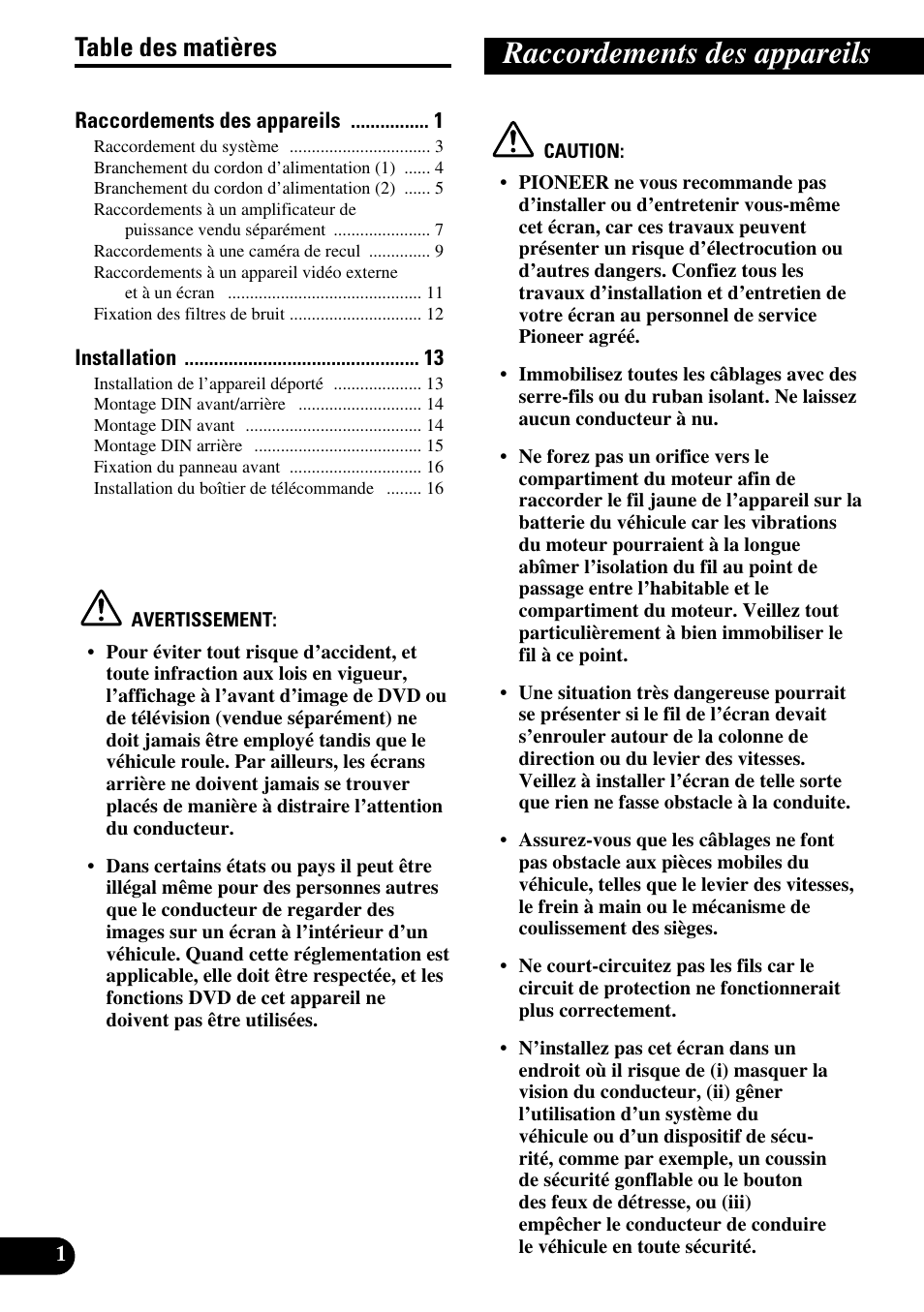 Pioneer AVH-P7500DVDII User Manual | Page 50 / 98