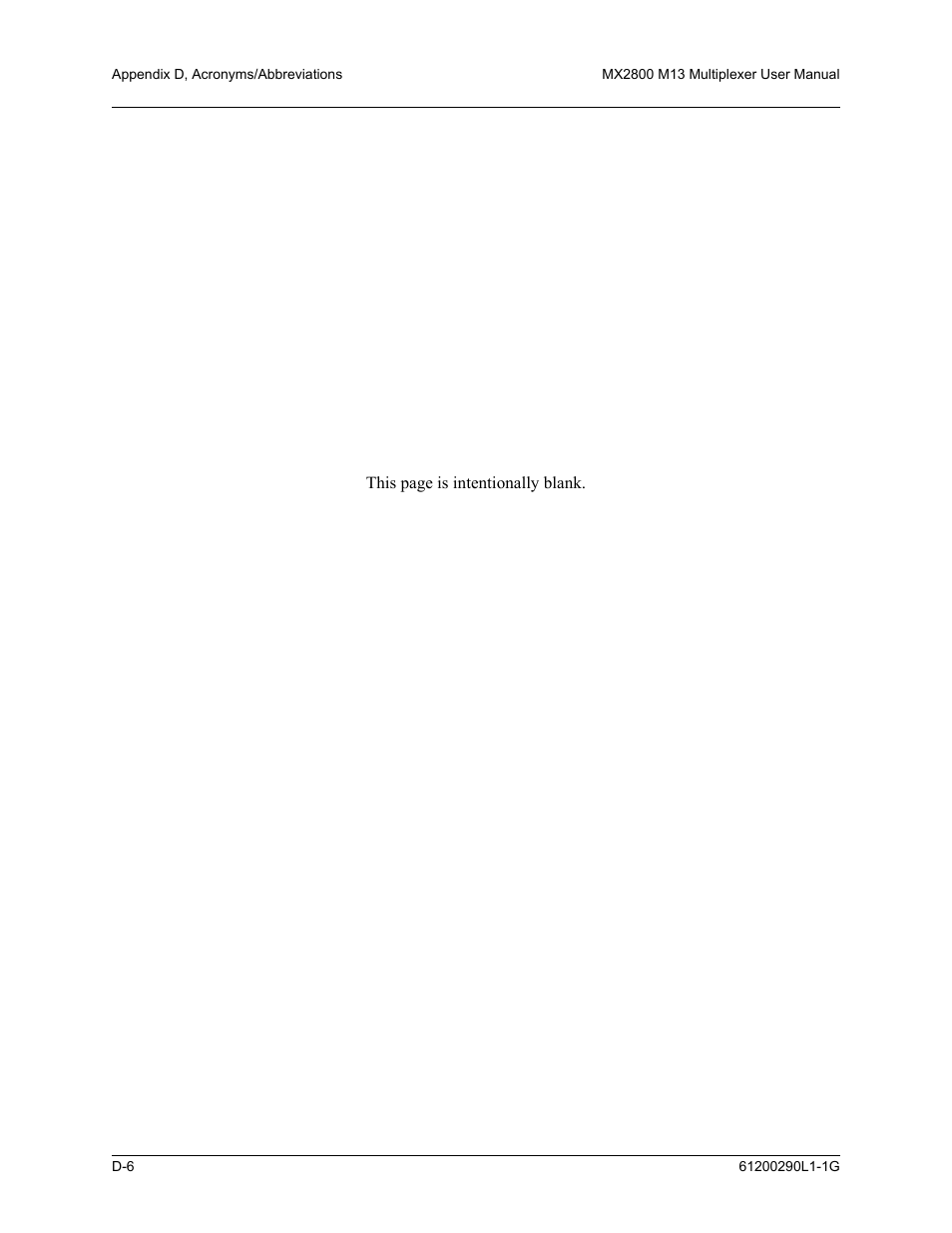 ADTRAN MX2800 M13 User Manual | Page 182 / 200