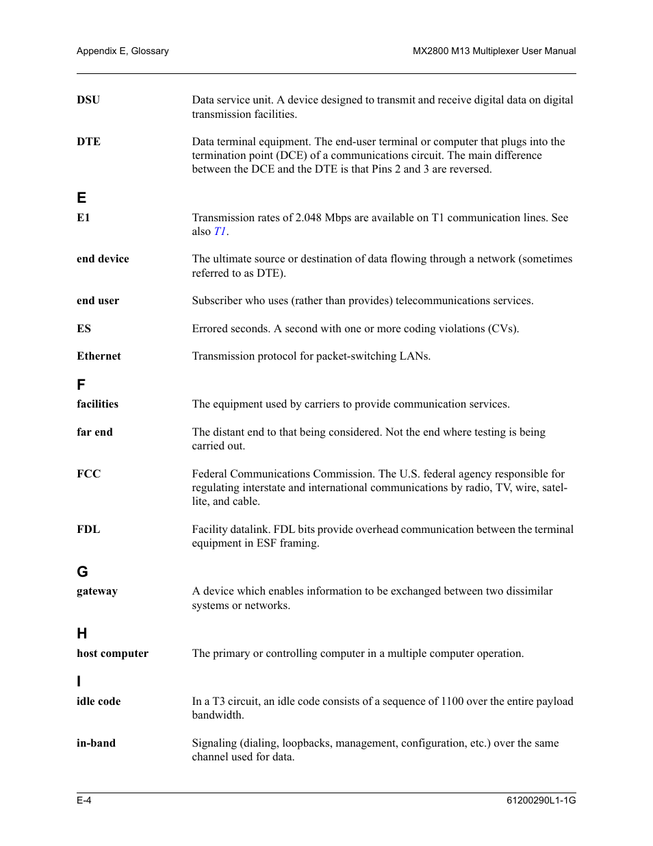 ADTRAN MX2800 M13 User Manual | Page 186 / 200