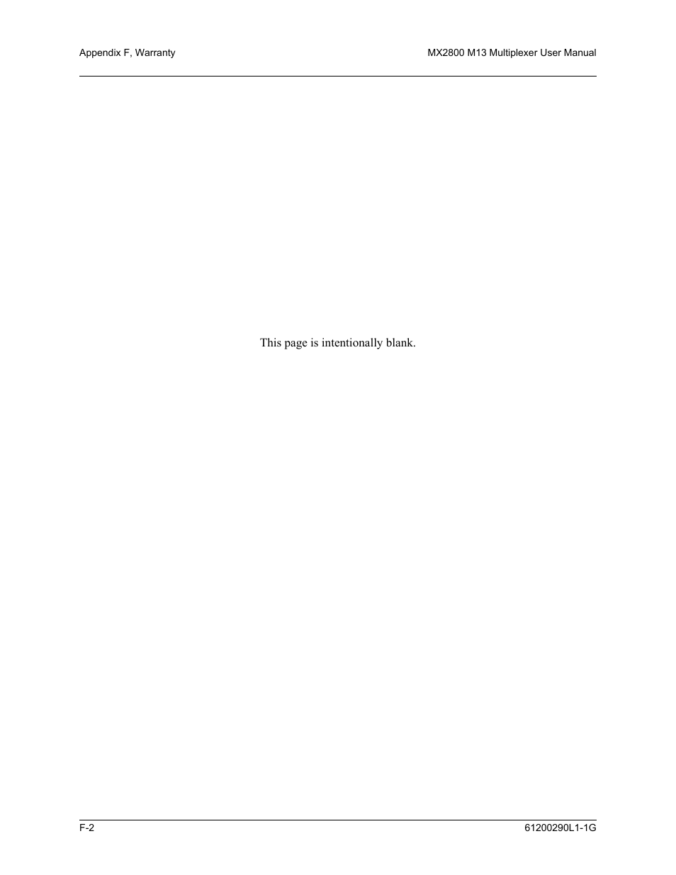 ADTRAN MX2800 M13 User Manual | Page 192 / 200