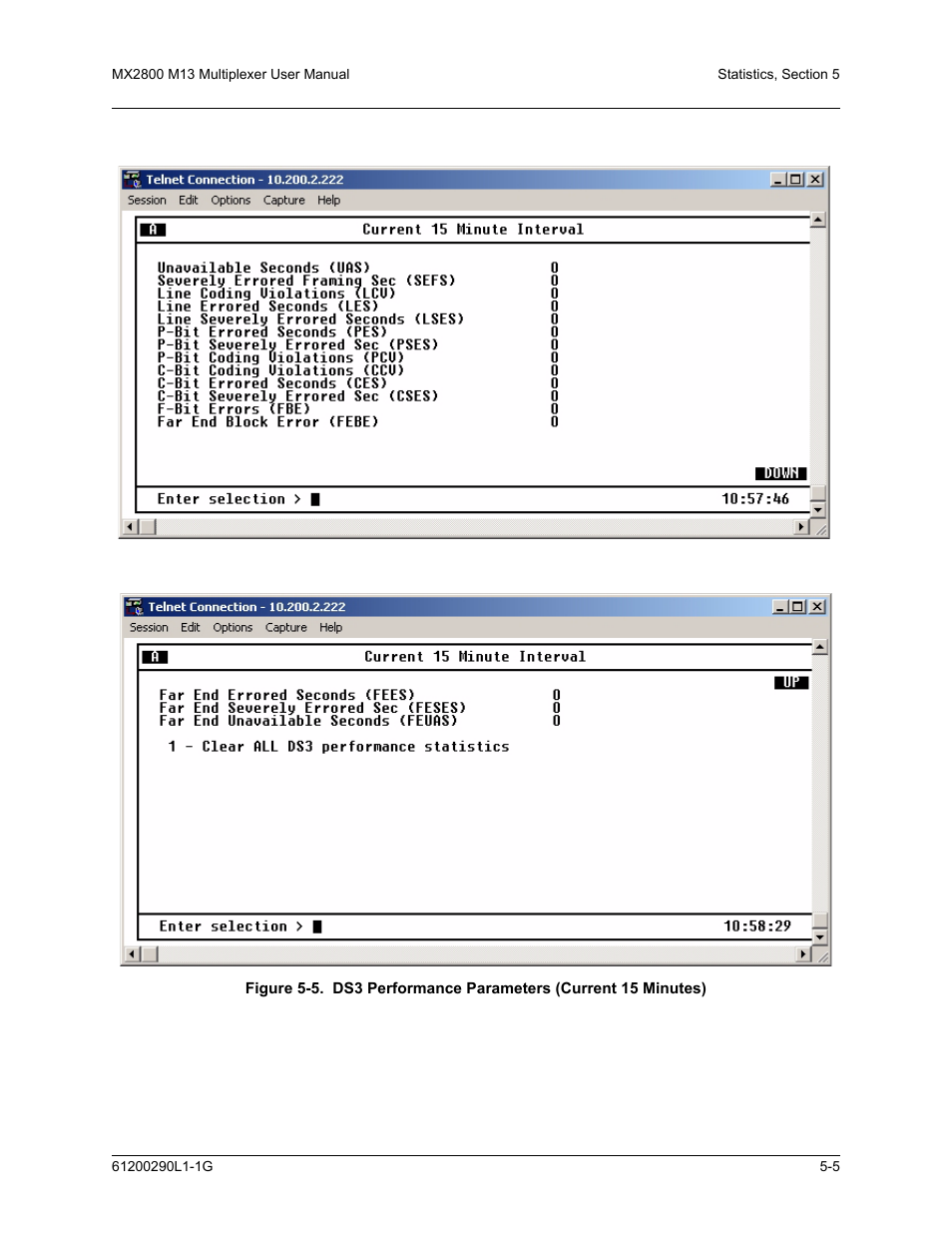 L 96 15-minute intervals. see, Figure | ADTRAN MX2800 M13 User Manual | Page 95 / 200