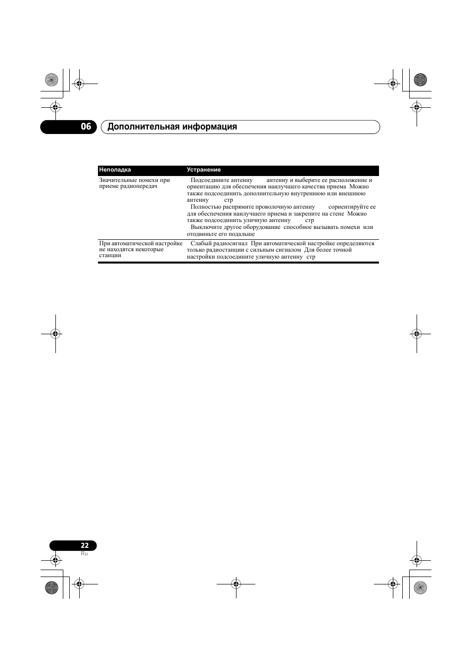 Дополнительная информация 06 | Pioneer F-F3MK2-K User Manual | Page 154 / 156