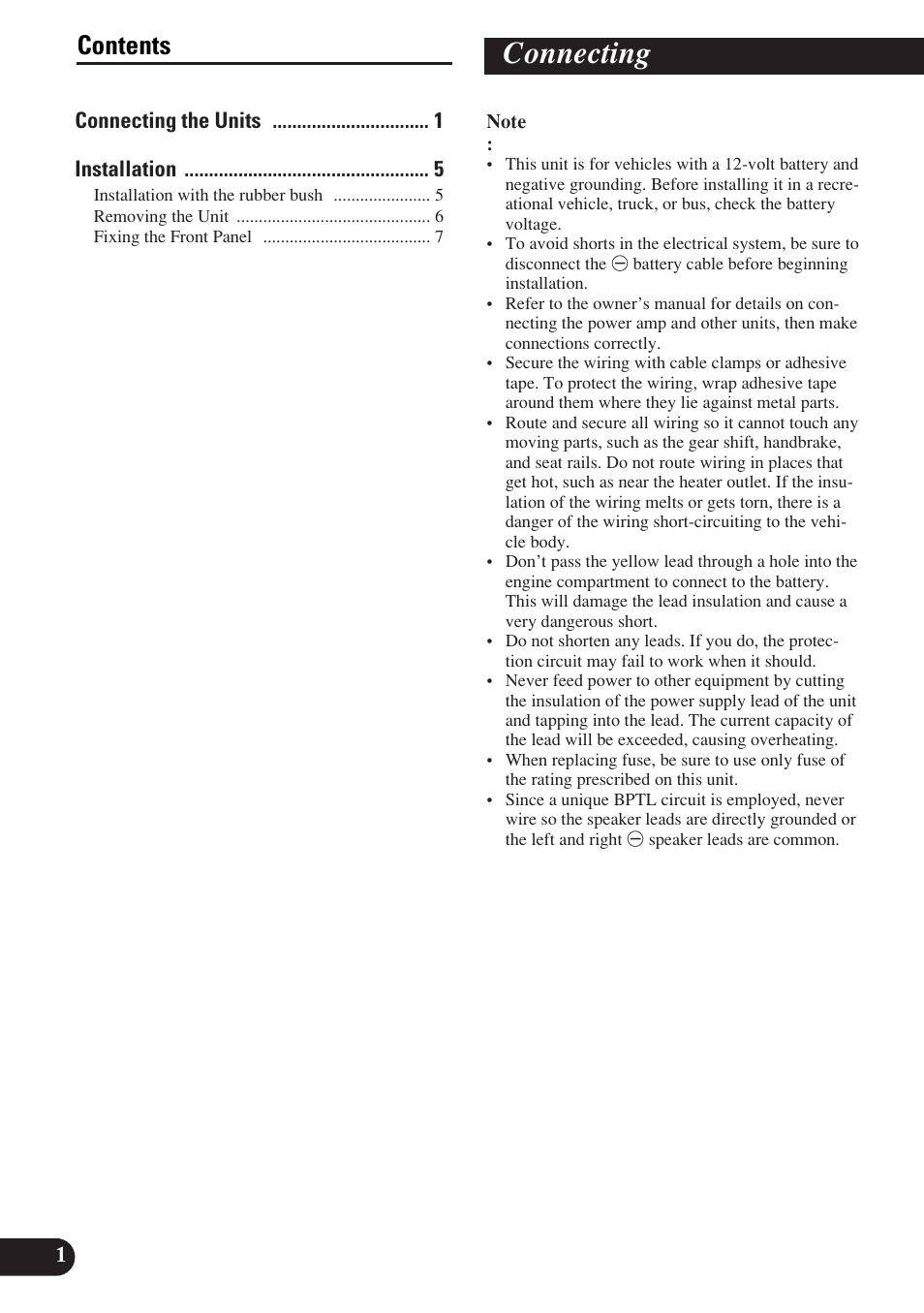 Pioneer DEH-P7400MP User Manual | Page 2 / 52