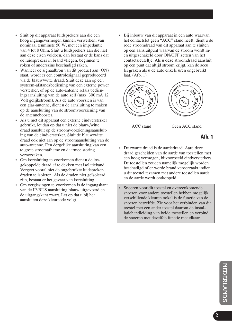 Afb. 1 | Pioneer DEH-P7400MP User Manual | Page 43 / 52