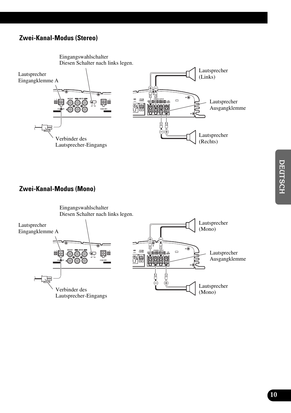 Pioneer GM-X354 User Manual | Page 35 / 76