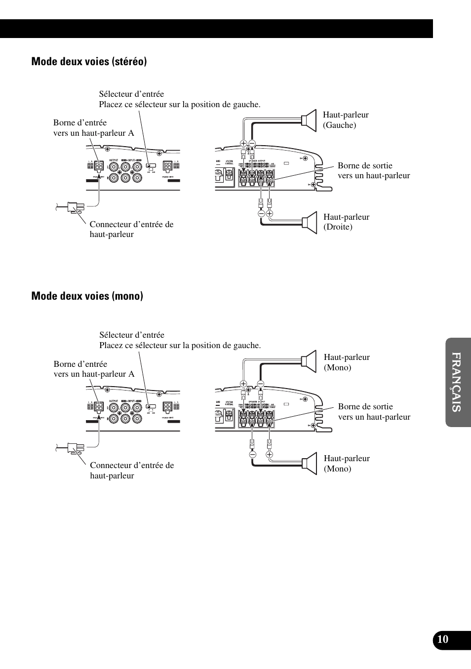 Pioneer GM-X354 User Manual | Page 47 / 76