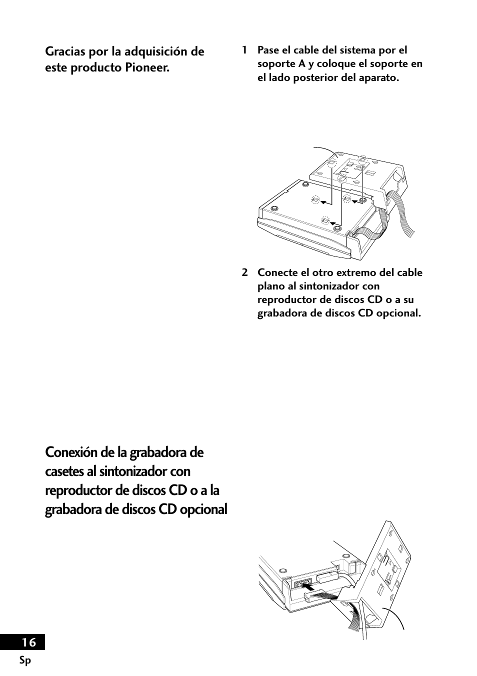 Pioneer CT-F10 User Manual | Page 16 / 20