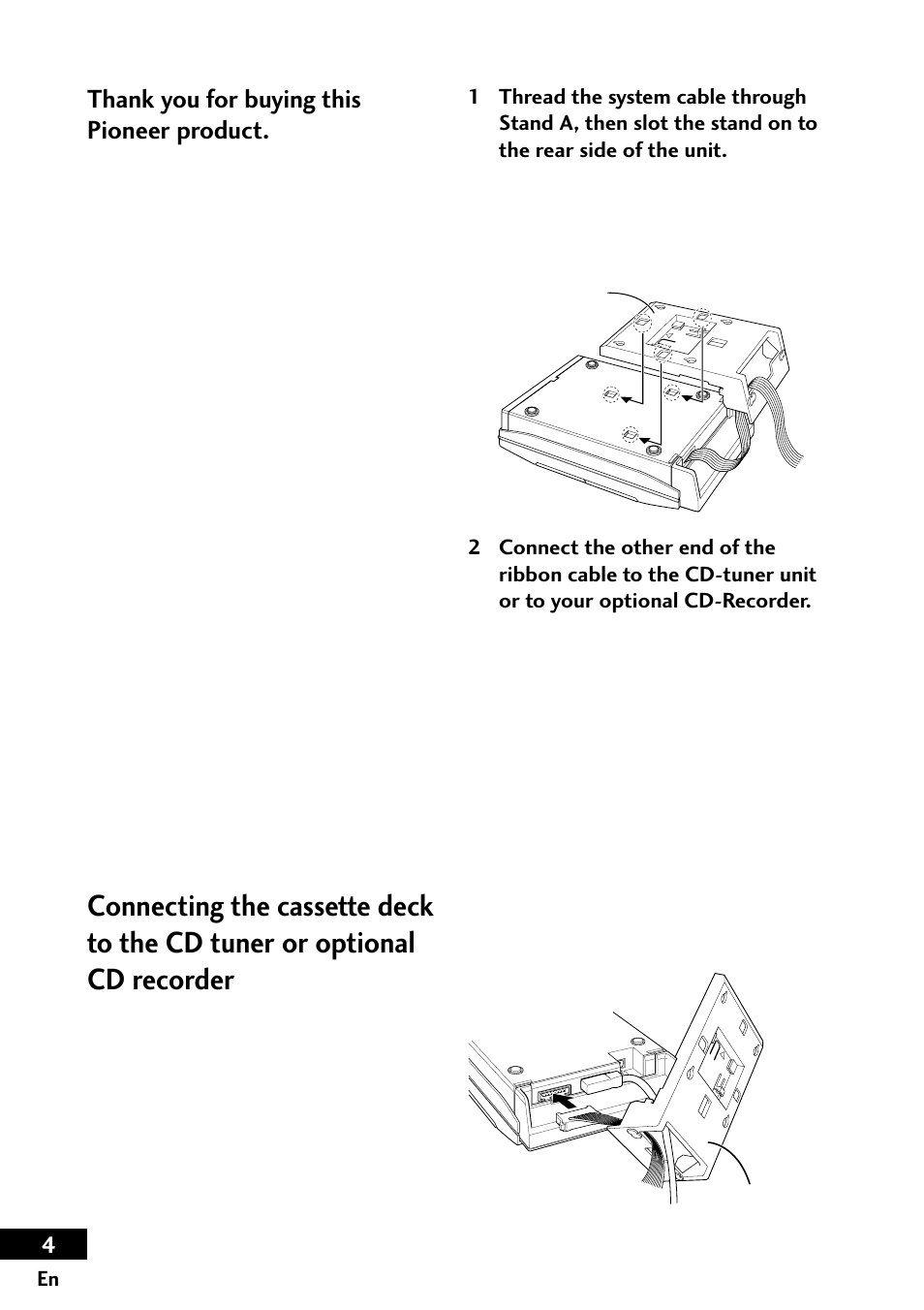 Pioneer CT-F10 User Manual | Page 4 / 20